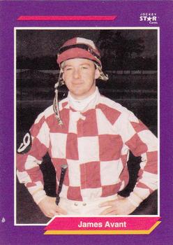 1992 Jockey Star #8 James Avant Front